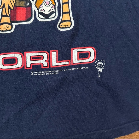 Vintage 1998 Betty Boop Spice Girls Power T shirt size XL - Picture 3 of 6